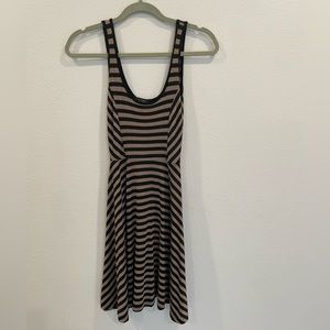 Comfy stylish dress with stripes